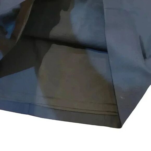 Banana Republic Women's Preppy Black Cotton/Modal/Spandex Straight Lined Skirt - Picture 4 of 9